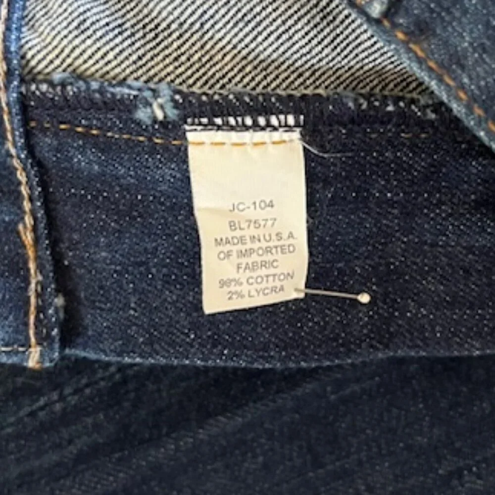 J.Crew Matchstick Stretch Jeans - Size 31S - Picture 6 of 6